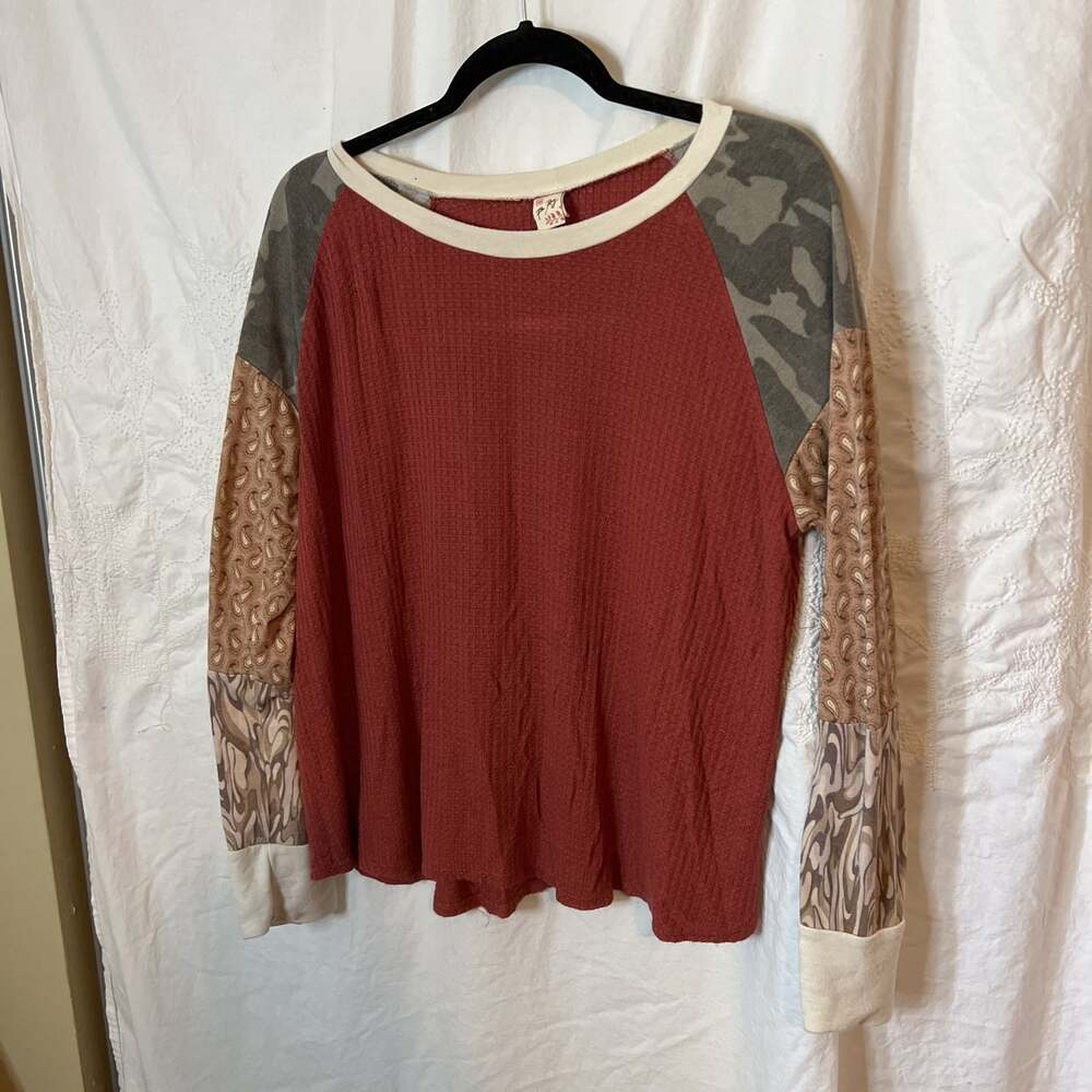 7th Ray Patchwork Thermal Sz xLg